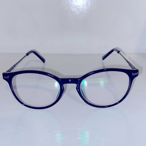 Foster Grant Black Round Glasses +1.25 Mckay